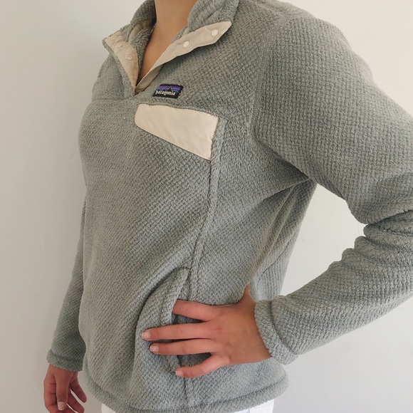 Patagonia gray quarter snap up - Picture 1 of 3